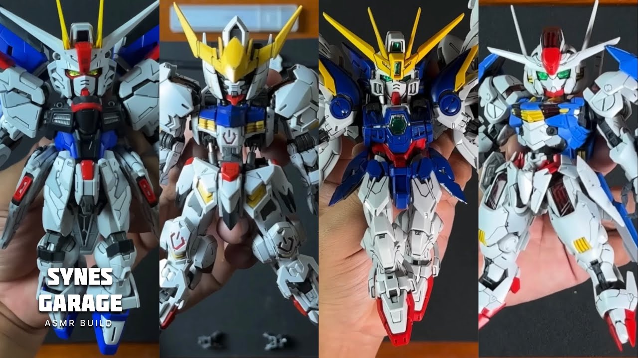 My Collections MGSD | ASMR BUILD | Bandai