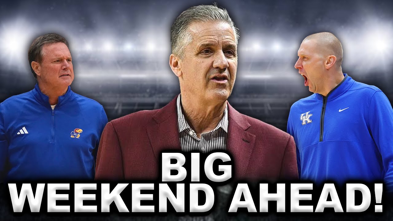 FIRST LOOK: Previewing Kentucky at Arkansas + BYU at Kansas and a LOADED college hoops weekend