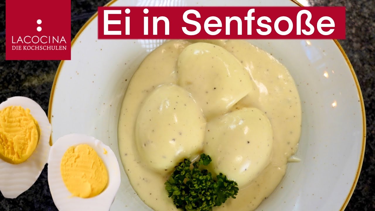 Eier in Senfsoße- Omas Rezept; gute Hausmannskost | La Cocina