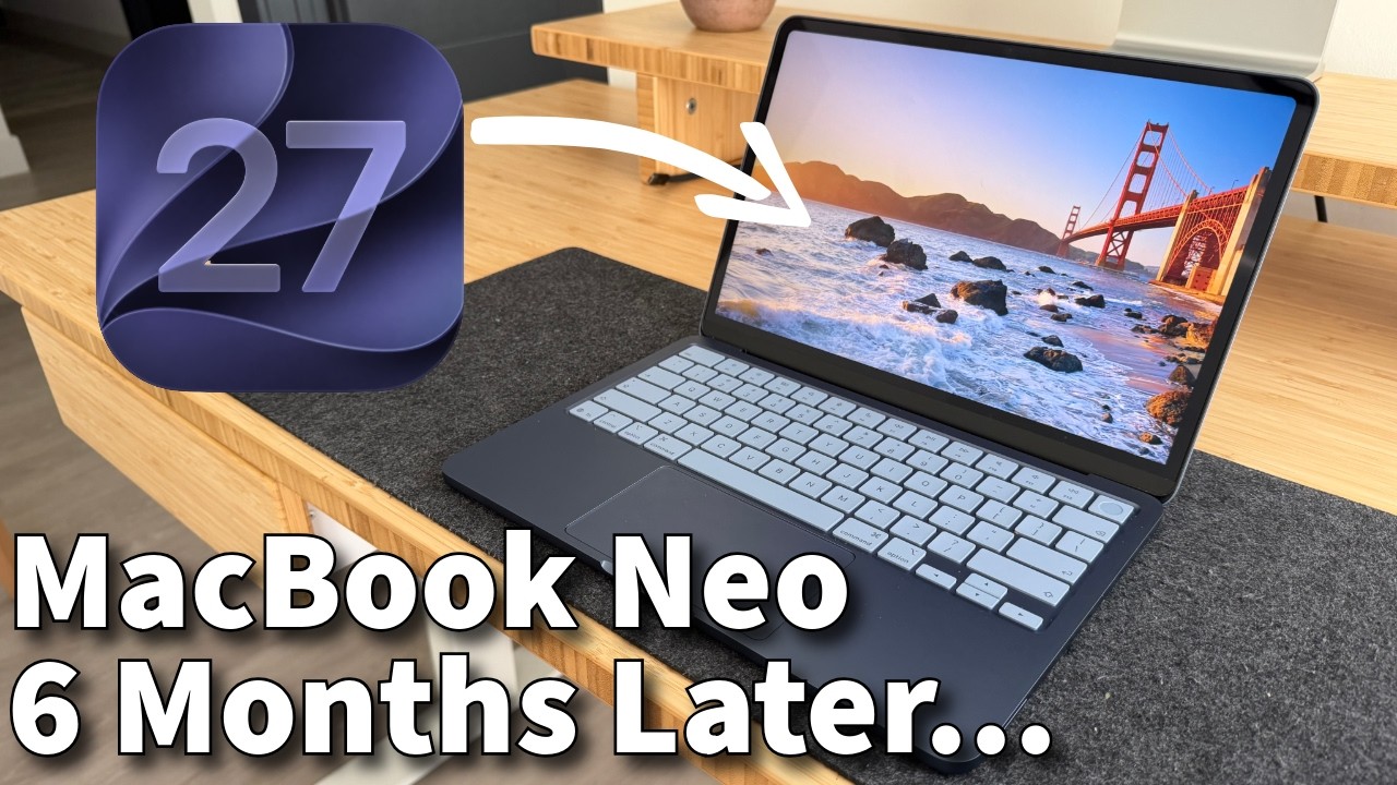 Обзор MacBook Neo спустя 6 месяцев! Невероятен с macOS Golden Gate!
