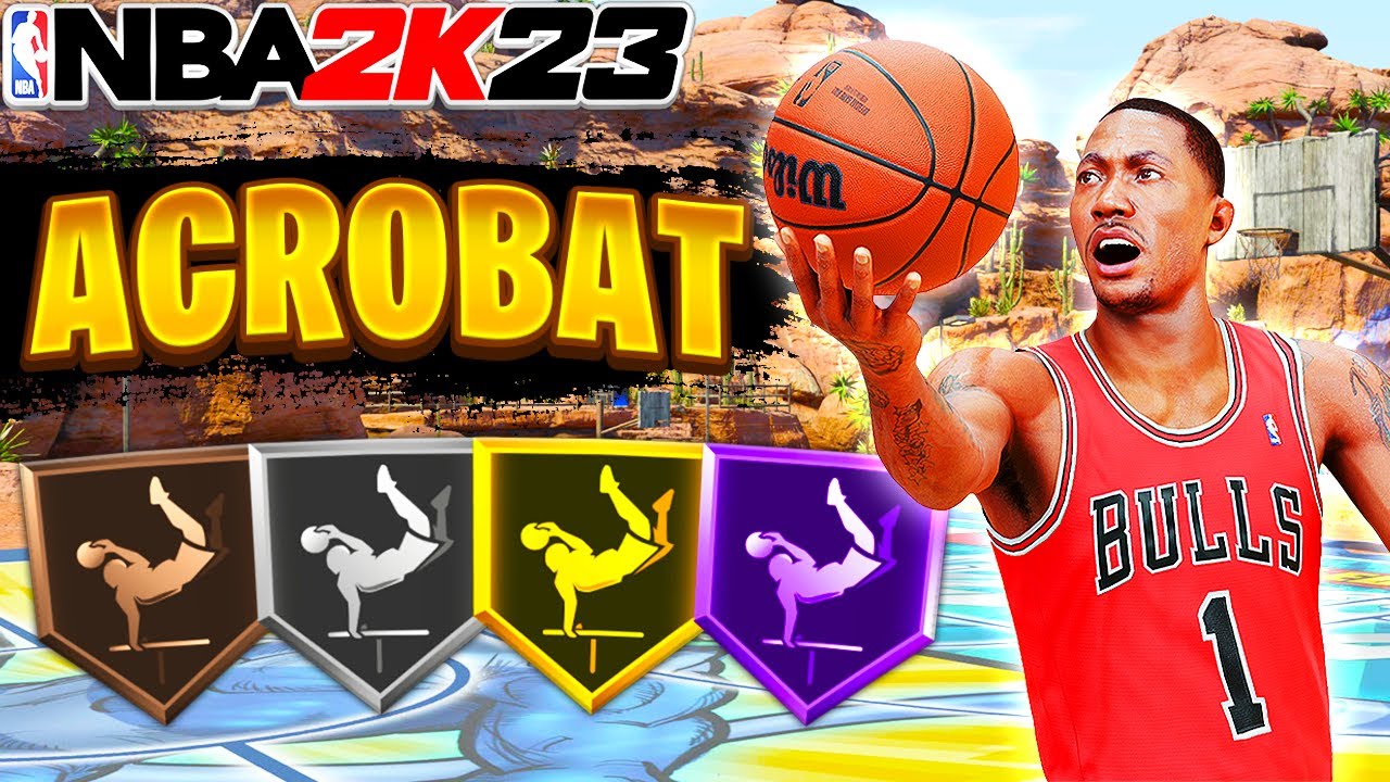 NBA 2K23 Best Finishing Badges - Acrobat 2K23 How to Finish at the Rim -