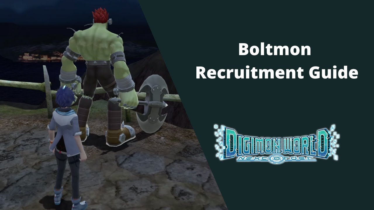 Boltmon Recruitment Guide - Digimon World Next Order - 100% Walkthrough 83