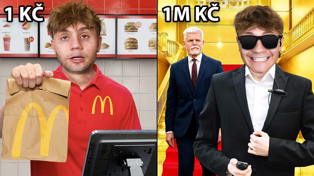 1 Kč vs 10.000.000 Kč Práce