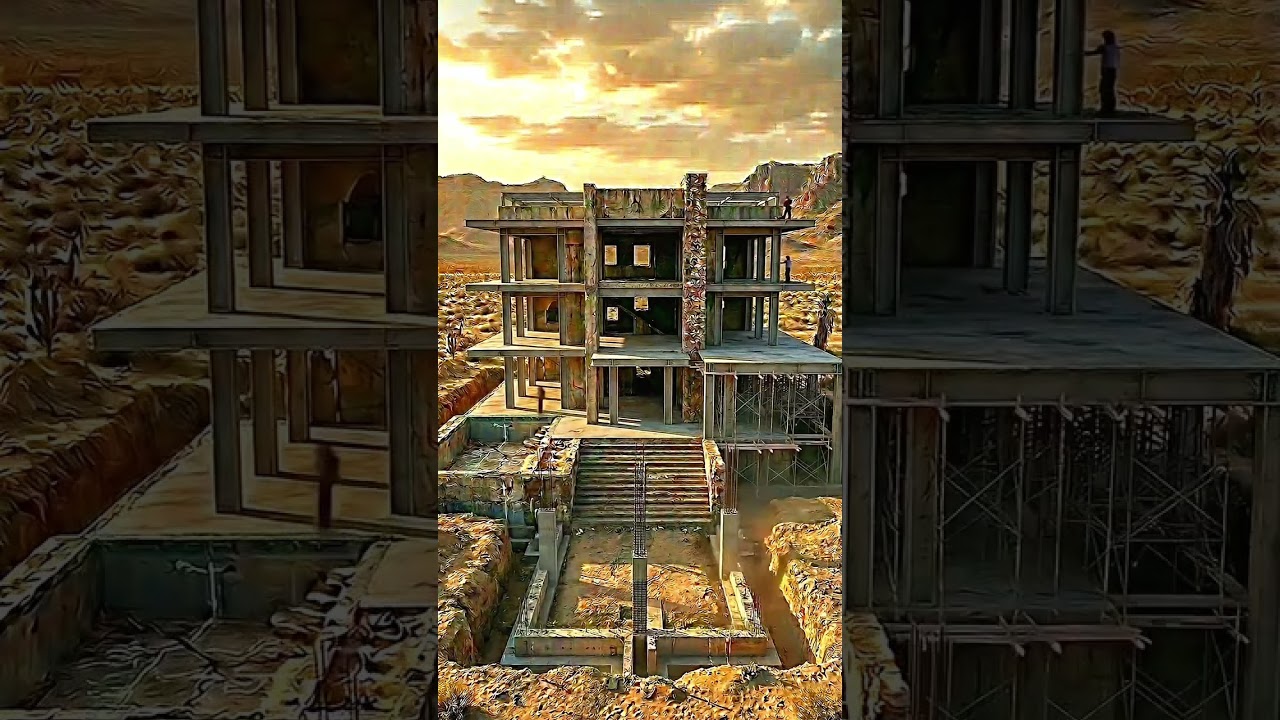 Exploring an Abandoned Desert Mansion Frozen in Time! 🏜️😱