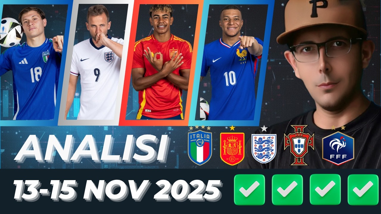 NON SCOMMETTERE SENZA VEDERE QUESTO VIDEO! Qualificazioni MONDIALI! Le partite del 13-15 Novembre!