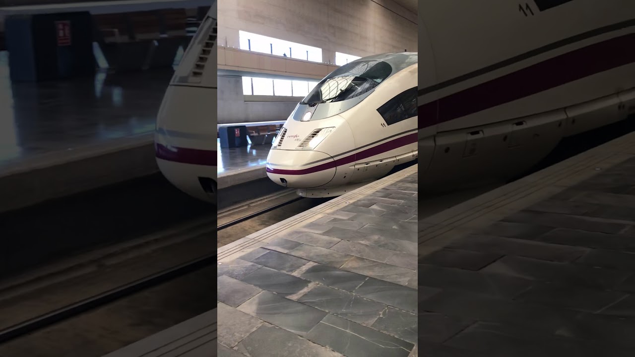 AVE S103- Siemens Velaro E entrando en Delicias