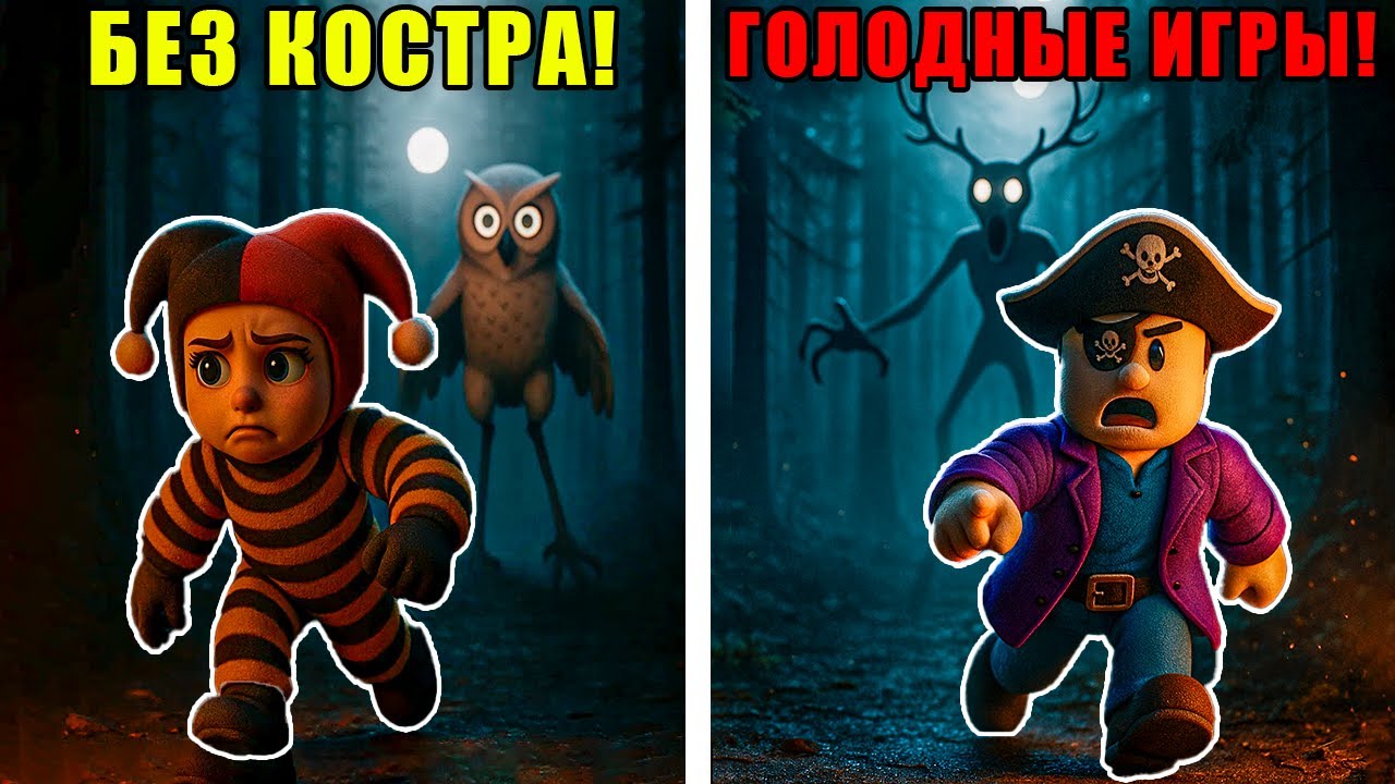😱КАЖДЫЙ САМ ЗА СЕБЯ! БЕЗ КОСТРА! В 99 NIGHTS IN THE FOREST!