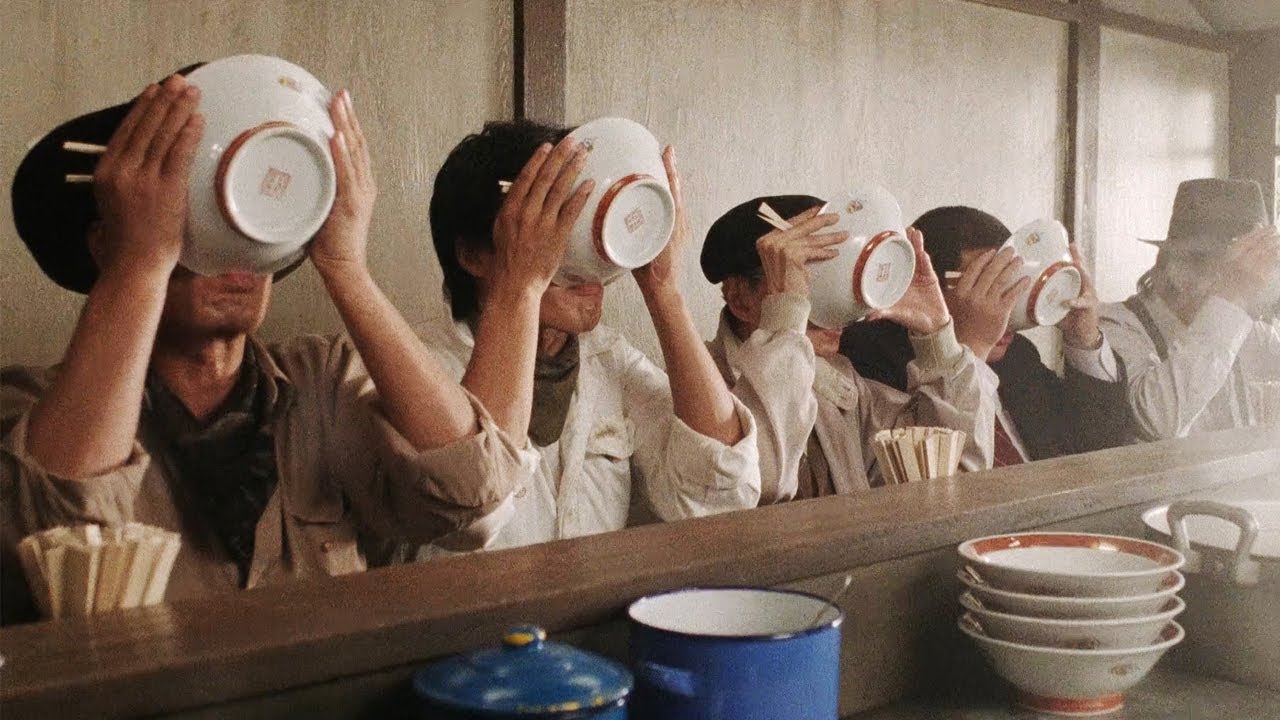 Тампопо (1985) | Сцены приготовления и еды | Лучшие фильмы о кулинарии