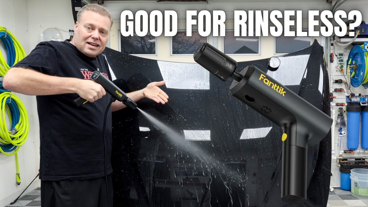 NEW Portable Pressure Washer For Rinseless? | Fanttik NB8 Flip Review & Testing