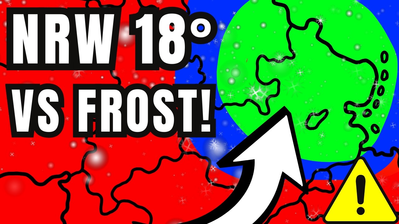 DEIN Wetter diese Woche: NRW 18°C, Bayern Nebel, Erzgebirge -2°C – wer gewinnt?