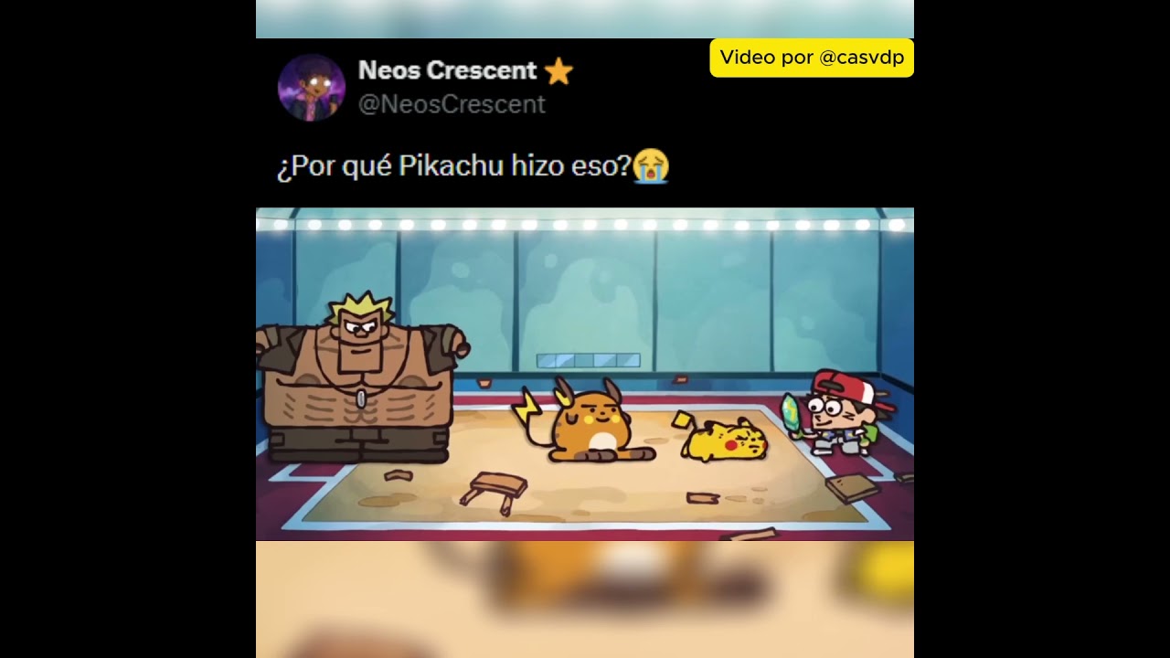 Pikachu no se queda sin opciones #pokemon