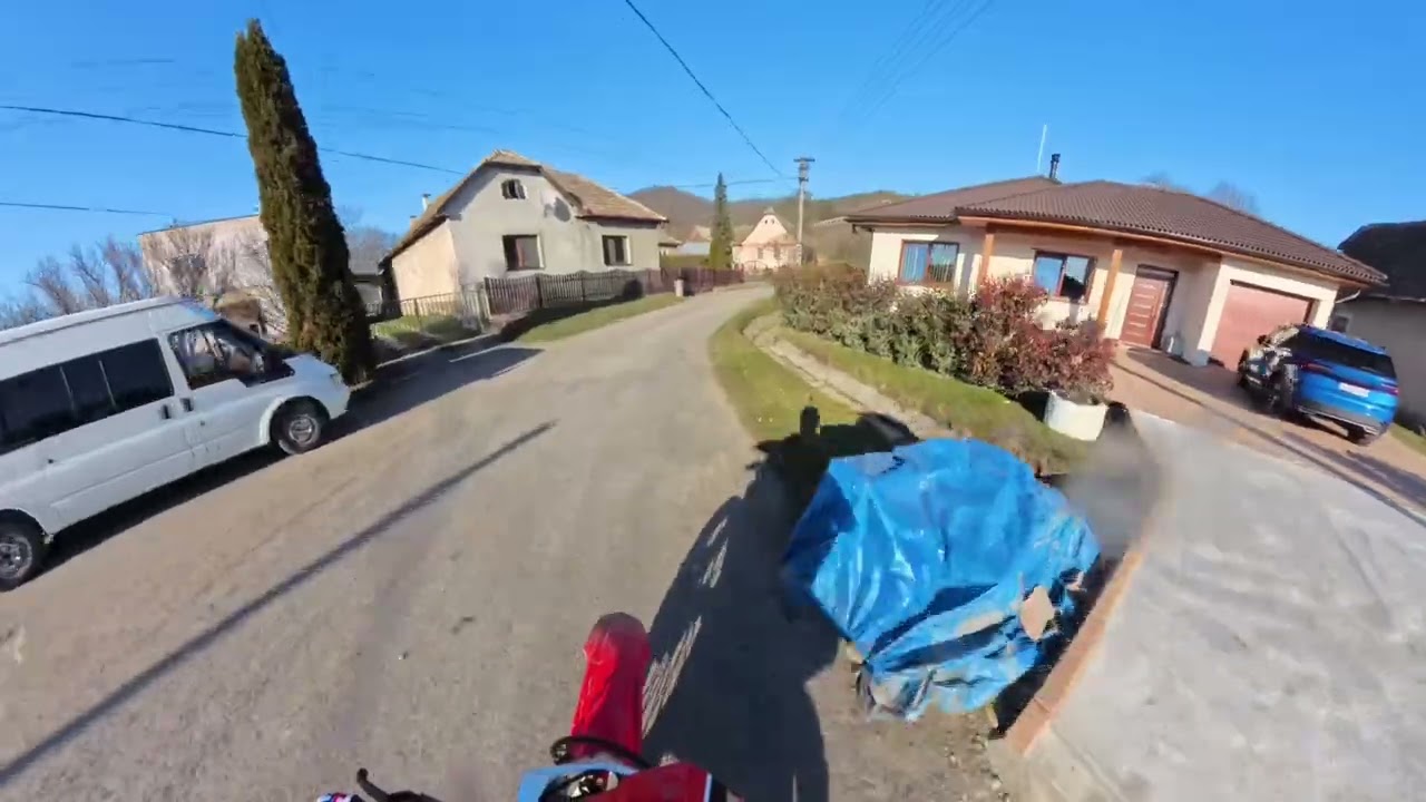 CRF 250r - test ride! - 7km