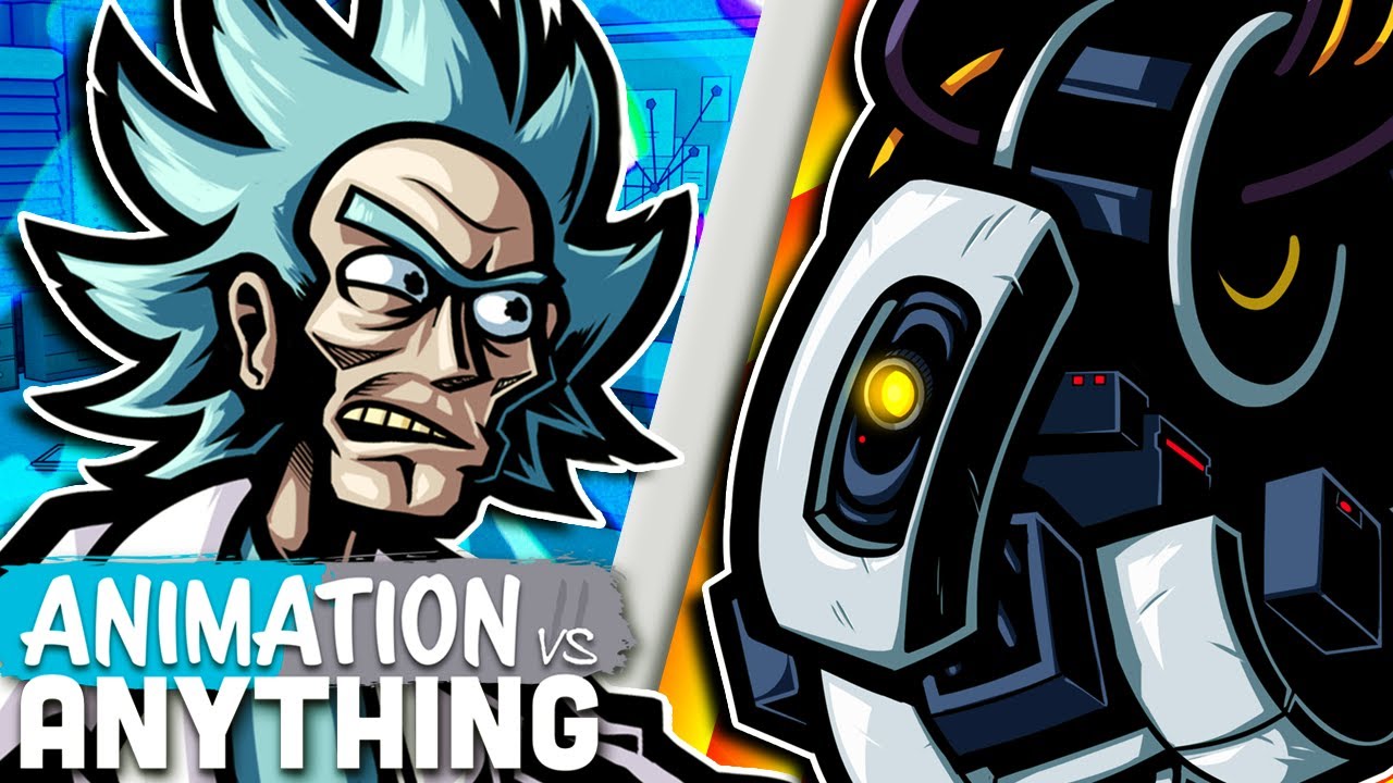 Rick Sanchez vs GLaDOS - Rap Battle! (ANIMATION VS ANYTHING: CH. II)