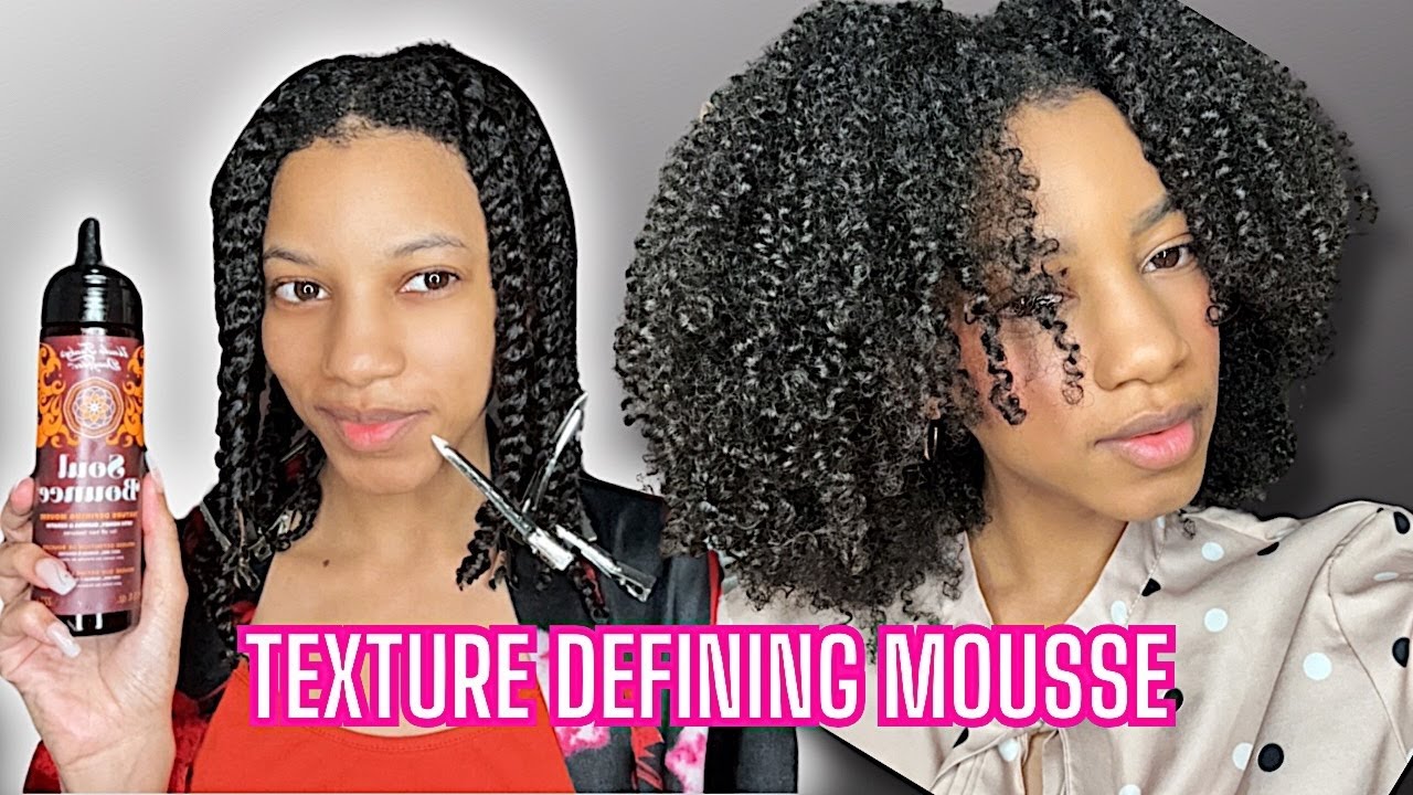 SUPER DEFINED TWISTOUT USING MOUSSE | Natural Hair Tutorial