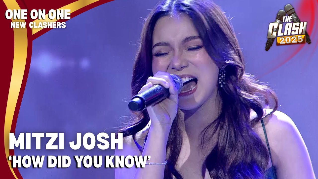 Mitzi Josh stuns with a soulful take on &lsquo;How Did You Know&rsquo; | The Clash 2025
