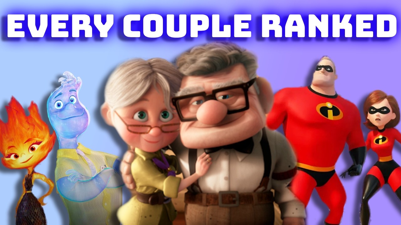 Рейтинг всех пар Pixar
