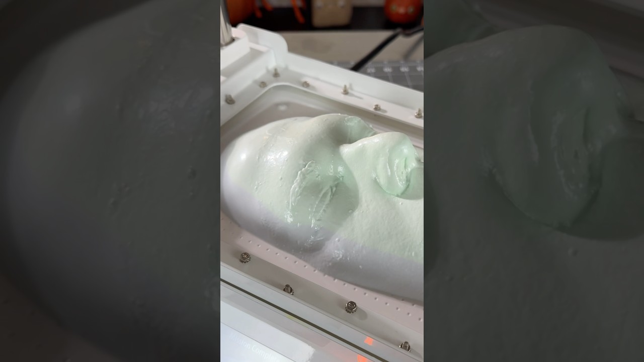 Vacuum Forming a lifecast of my face