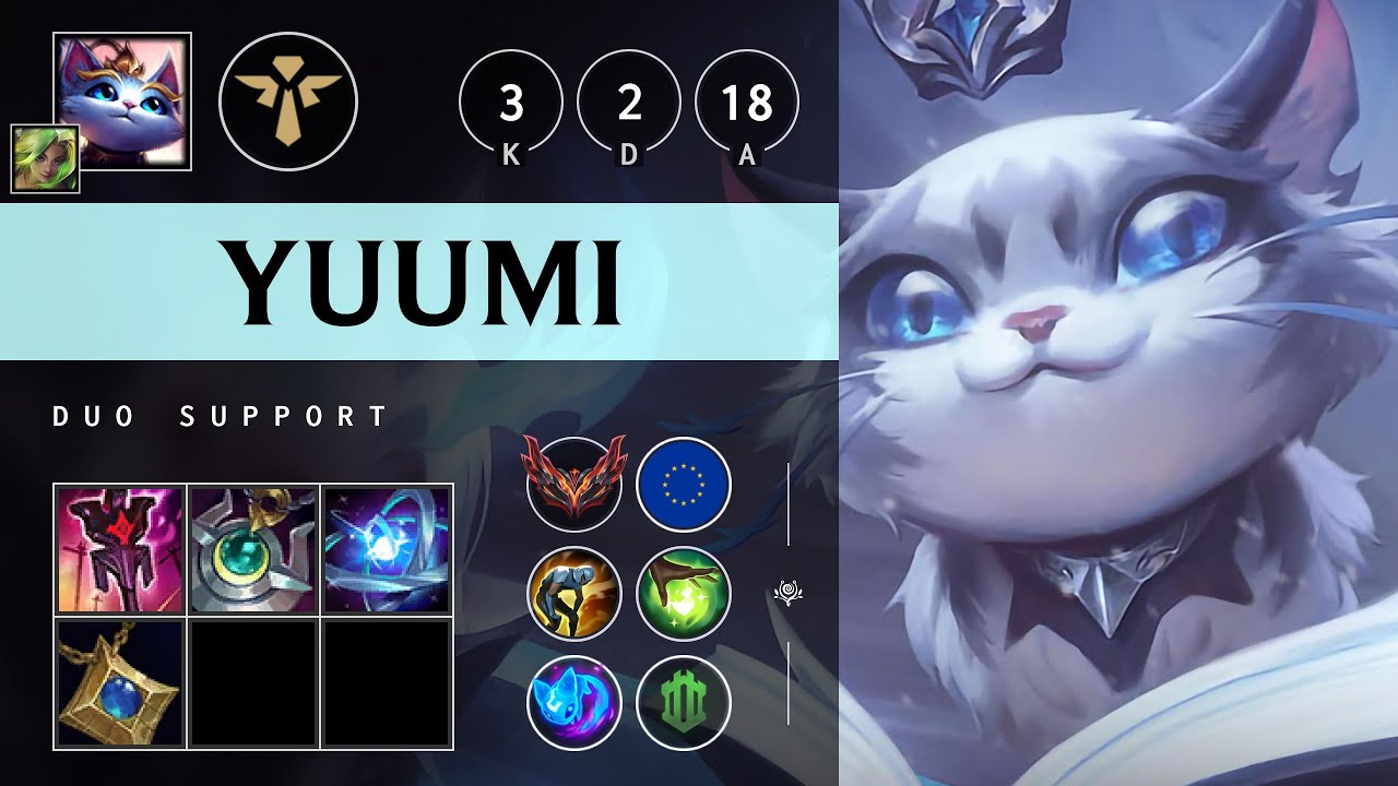Yuumi Support vs Rell - EUW Grandmaster Patch 25.14
