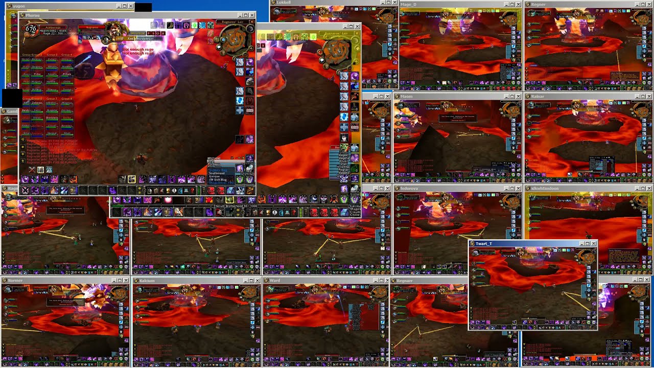 Ragnaros Solo Multiboxing VanillaGaming 1.12.1