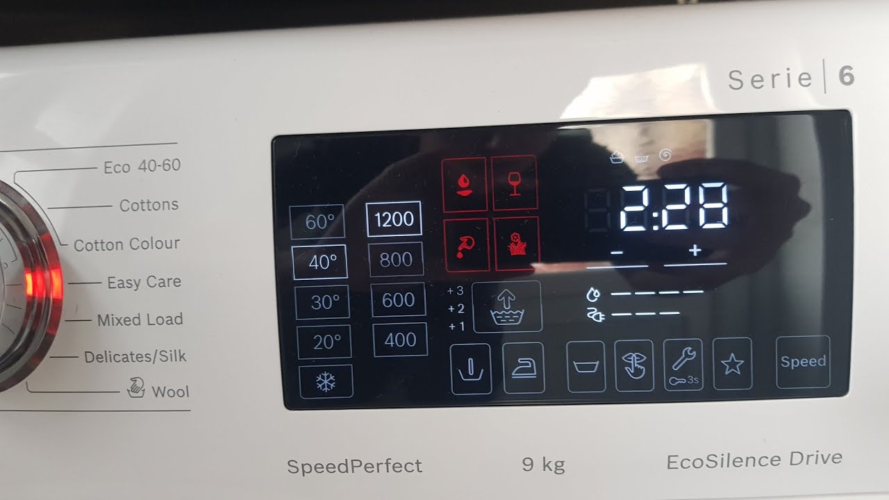 Bosch Serie 6 - Easy Care 40° (Full Cycle)