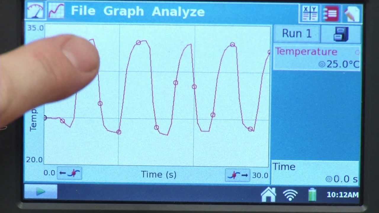Surface Temperature Sensor - Tech Tips with Vernier