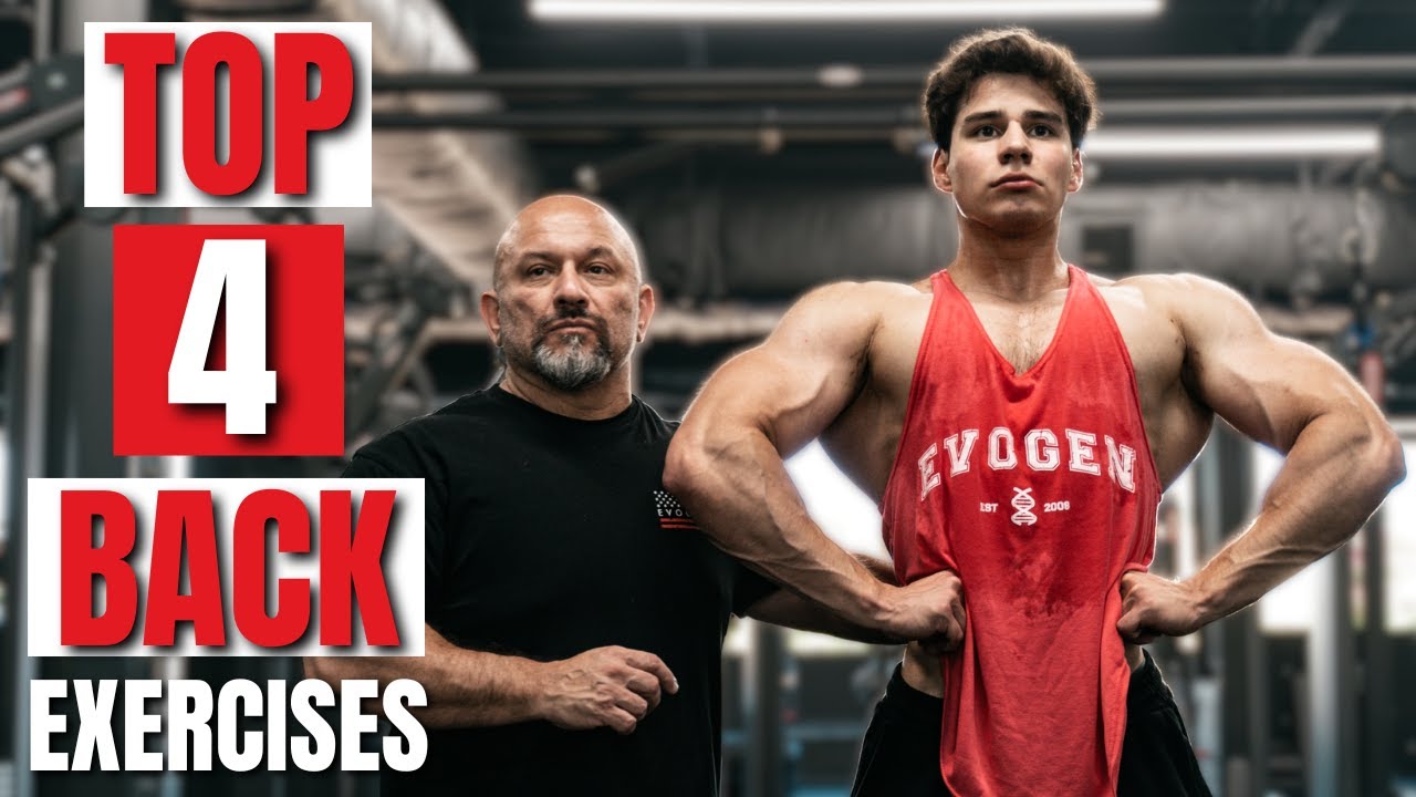 TOP FOUR BACK EXERCISES | AXEL MARTINEZ
