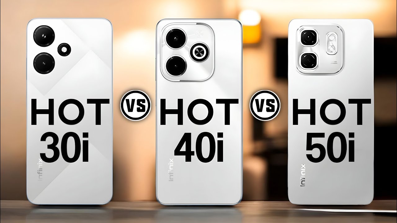 Infinix Hot 30i Vs Infinix Hot 40i Vs Infinix Hot 50i   #Trakontech