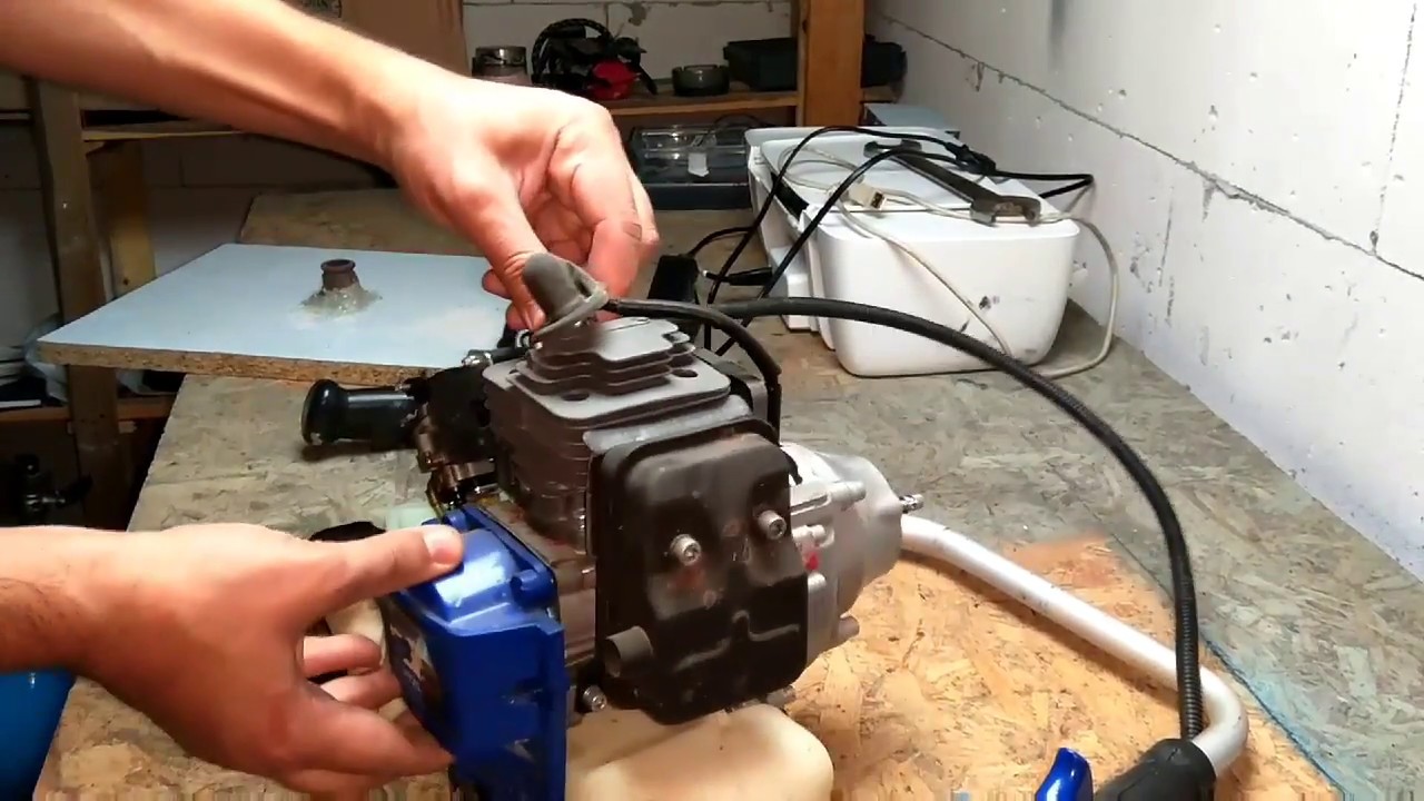 Motorlu tırpan arızası gidermek biz arızayı piston sıkışması zannettik fakat ip tertibatı arızası