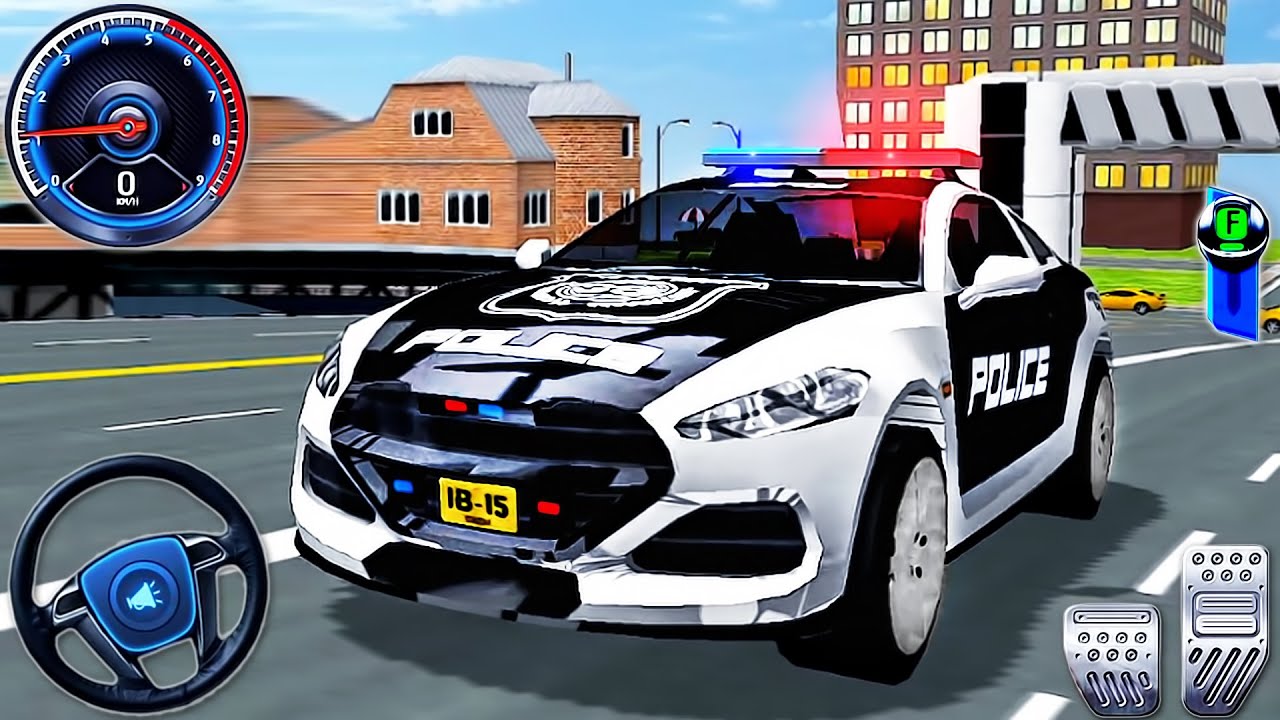 US Police Car Chase Multi-Storey - Real Cop Cars Driving Simulator 3D - Android GamePlay