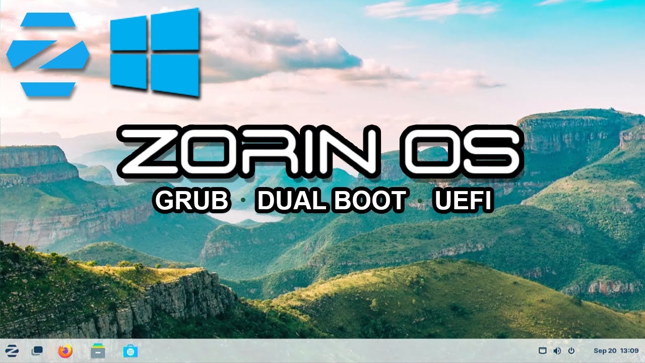 Install Zorin OS - Dual Boot With Windows