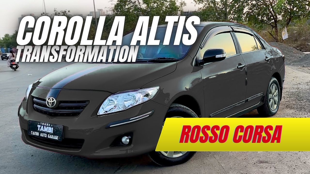 We Turned a Corolla Altis Into a Ferrari Lookalike! | Budget Supercar Makeover!#FerrariVibes#carmods