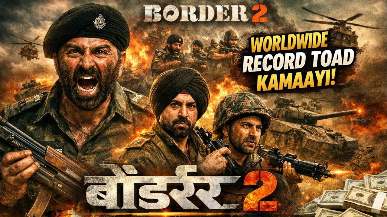 BORDER 2 Box Office Explosion! | RECORD Tod Collection | 10 Din MEGA Update