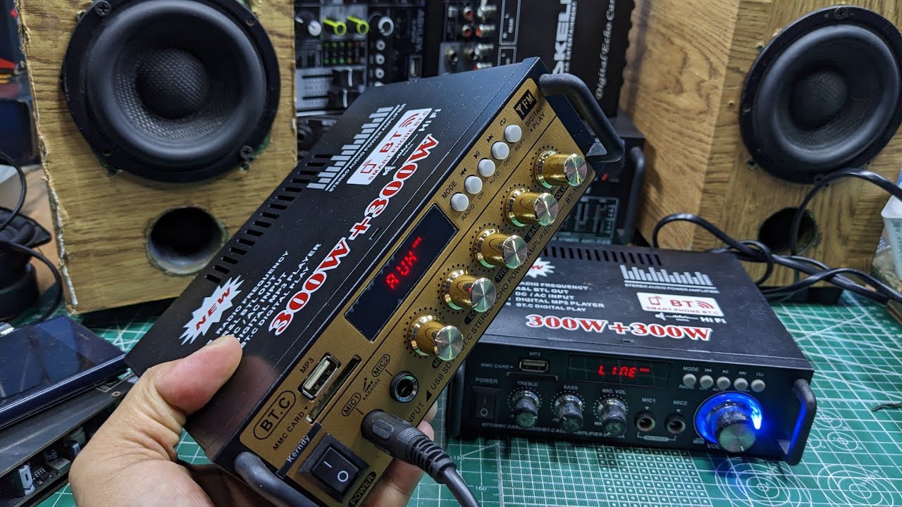 SERUPA TAPI TAK SAMA REVIEW AMPLIFIER KERNDY BT 198E ECHO AMPLIFIER KARAOKE