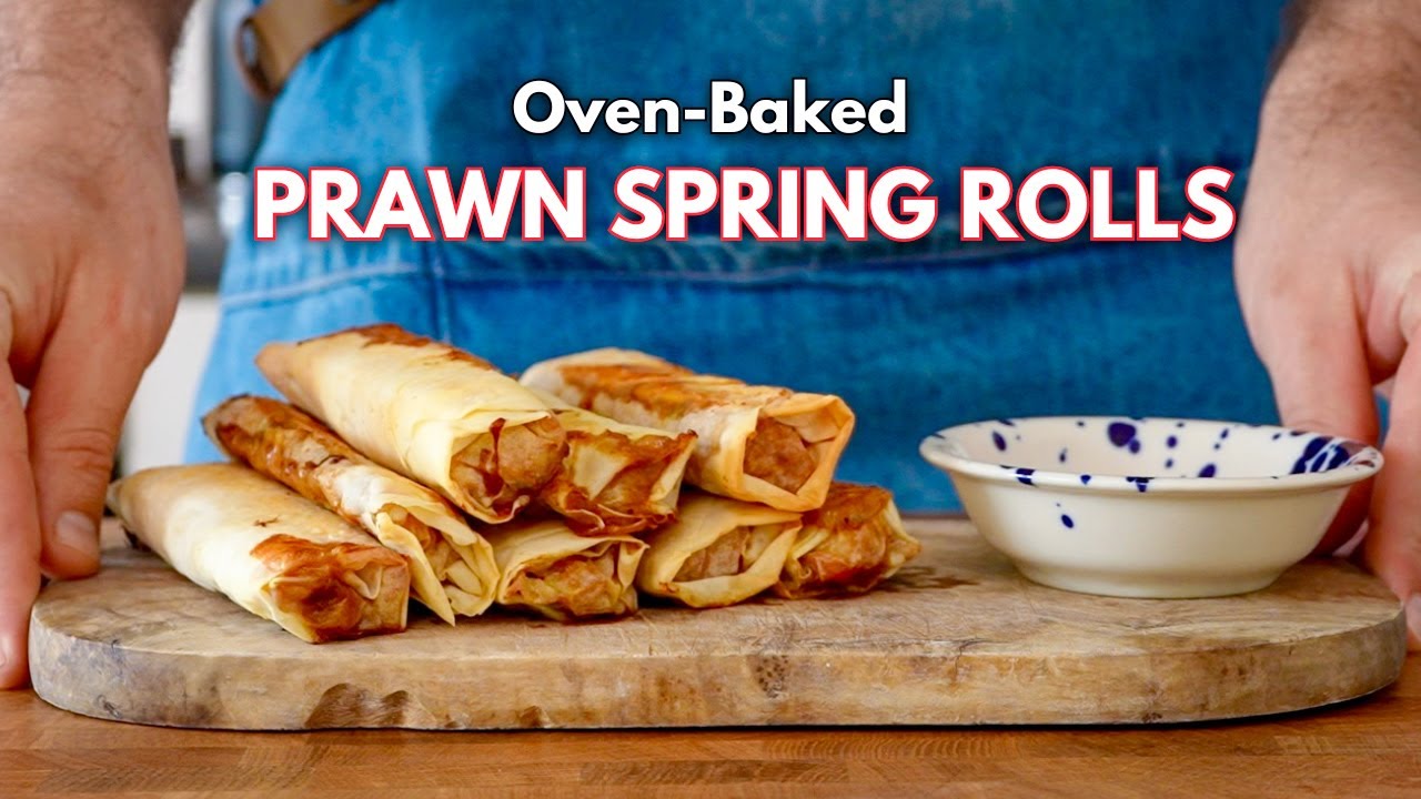 How To Make Prawn Spring Rolls  | Easy Shrimp Rolls Recipe
