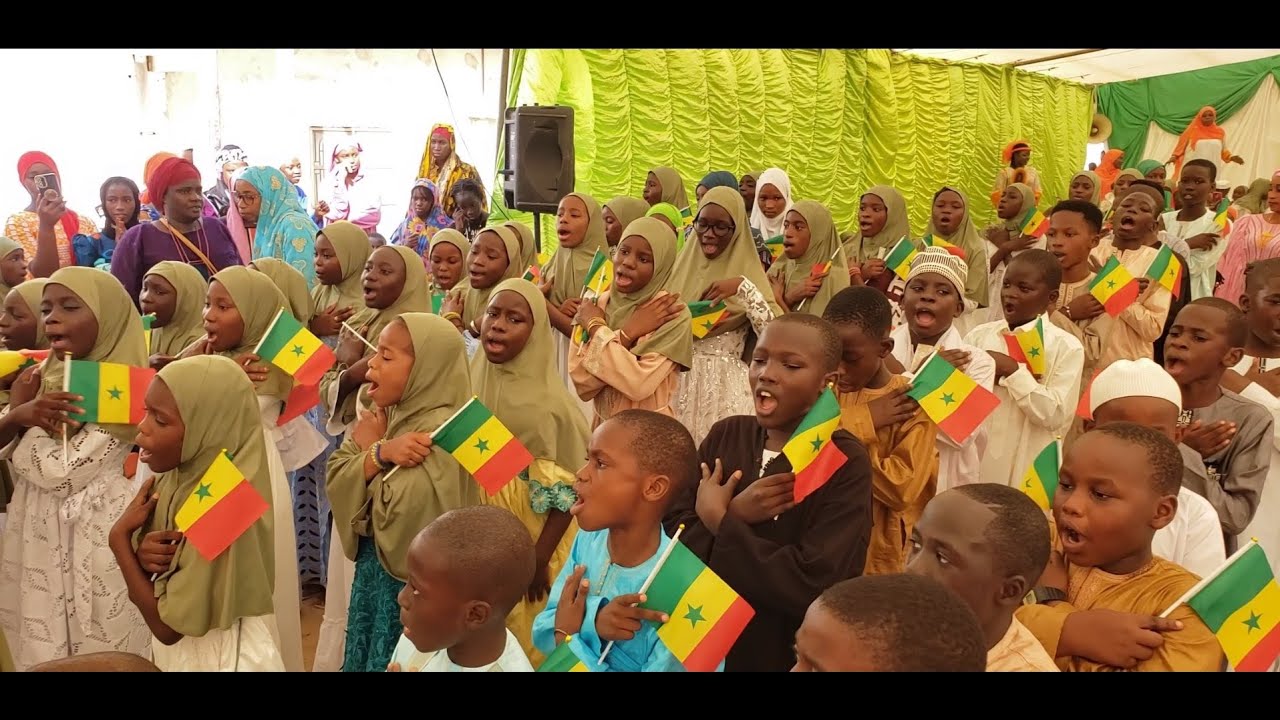 Machalla Très belle prestation de l'école Franco-arabe Yaye Fatima Bintou Rassoul_ fin d'année 2024.