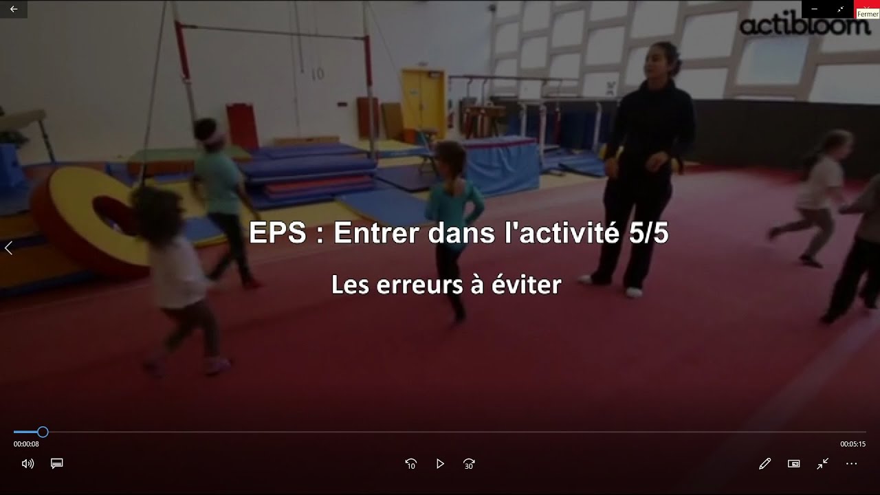 EPS, entrer dans l'activité, Partie 5/5,  Situations sociomotrices ou psychomotrices