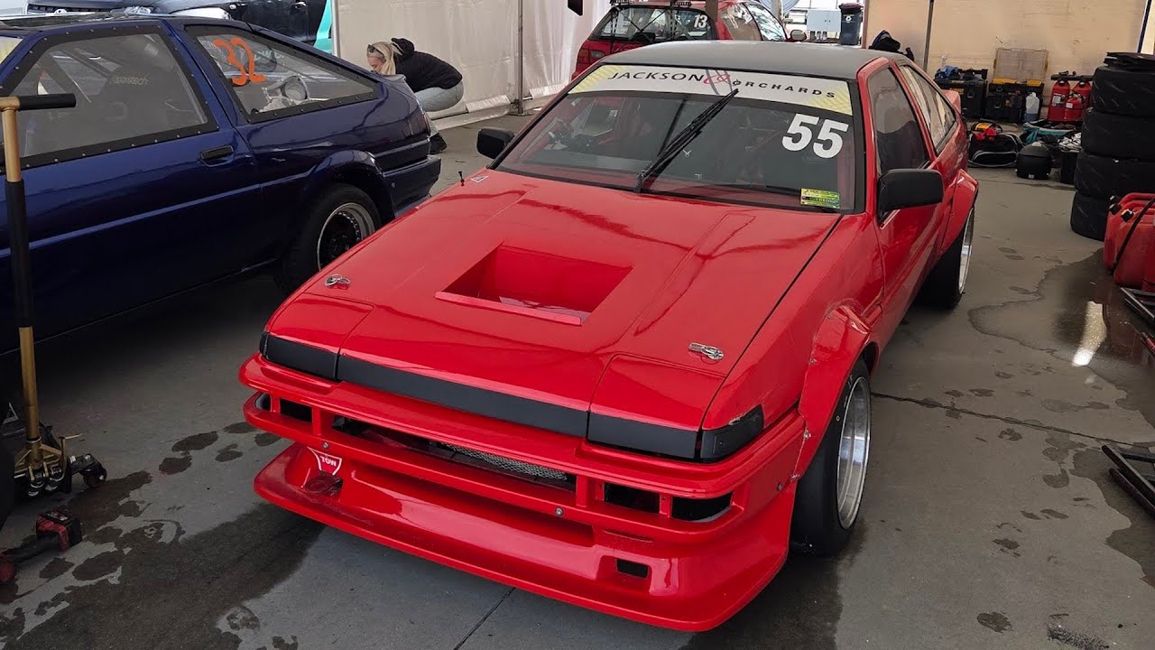 Winner!! Highlands Sprint Series - AE86 Racecar - 3SGE Beams