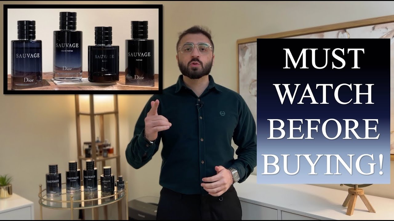 Сравнение ароматов Dior Sauvage: EDT против EDP против Parfum против Elixir (2024)