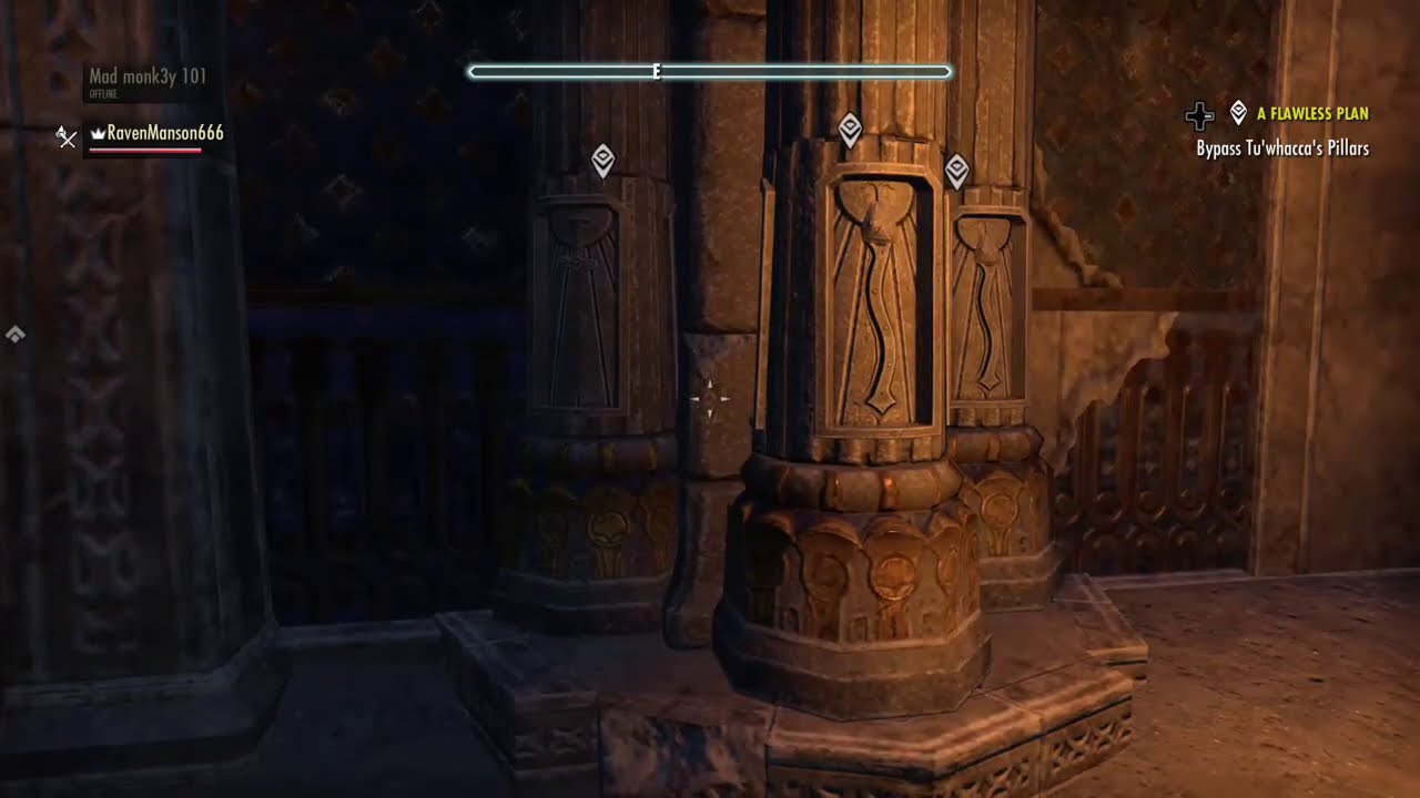 The Elder Scrolls Online: A Flawless Plan Pillar Puzzle
