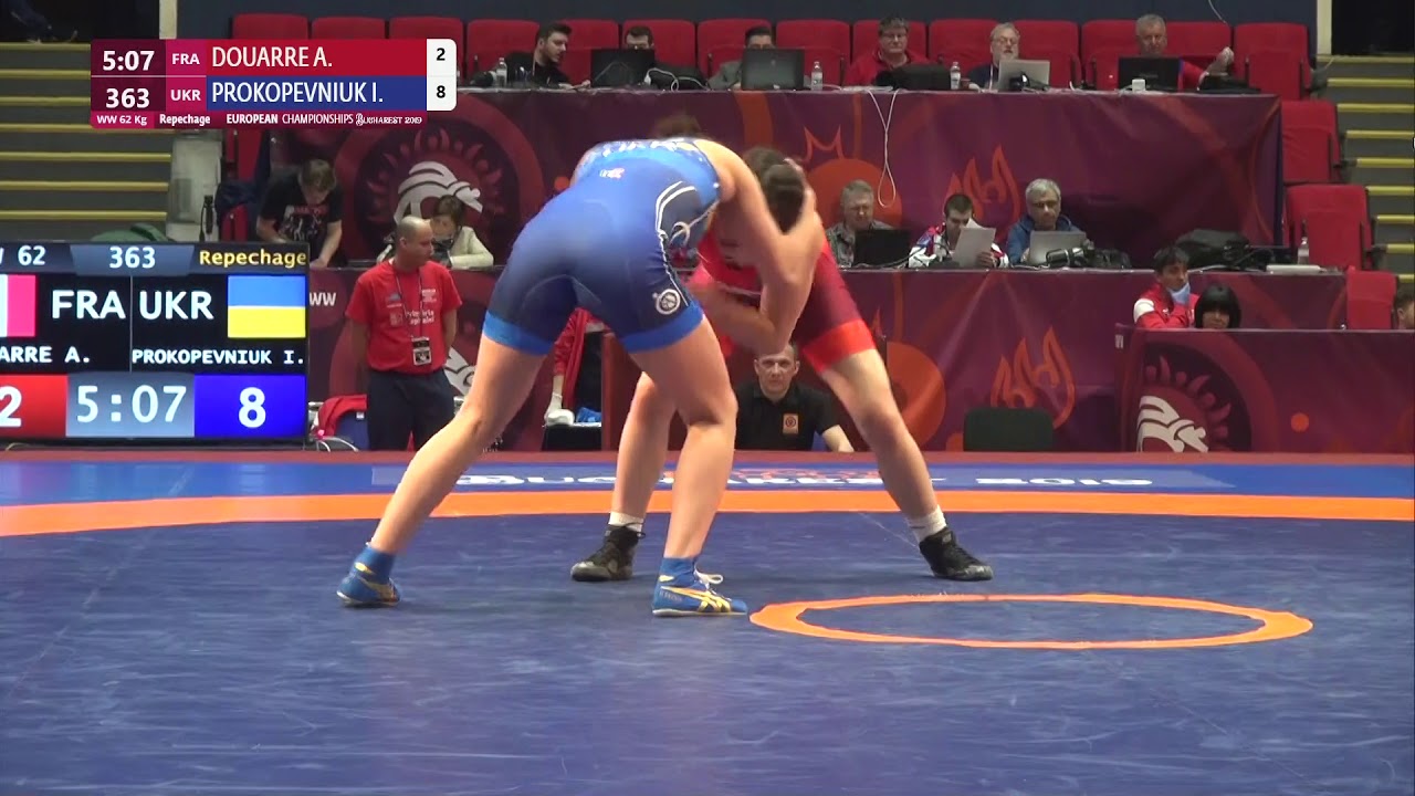 Repechage WW - 62 kg: A. DOUARRE (FRA) v. I. PROKOPEVNIUK (UKR)