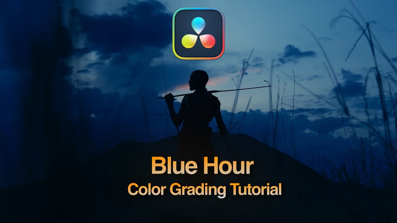 The Easiest Blue Hour Look - DaVinci Resolve Color Grading Tutorial