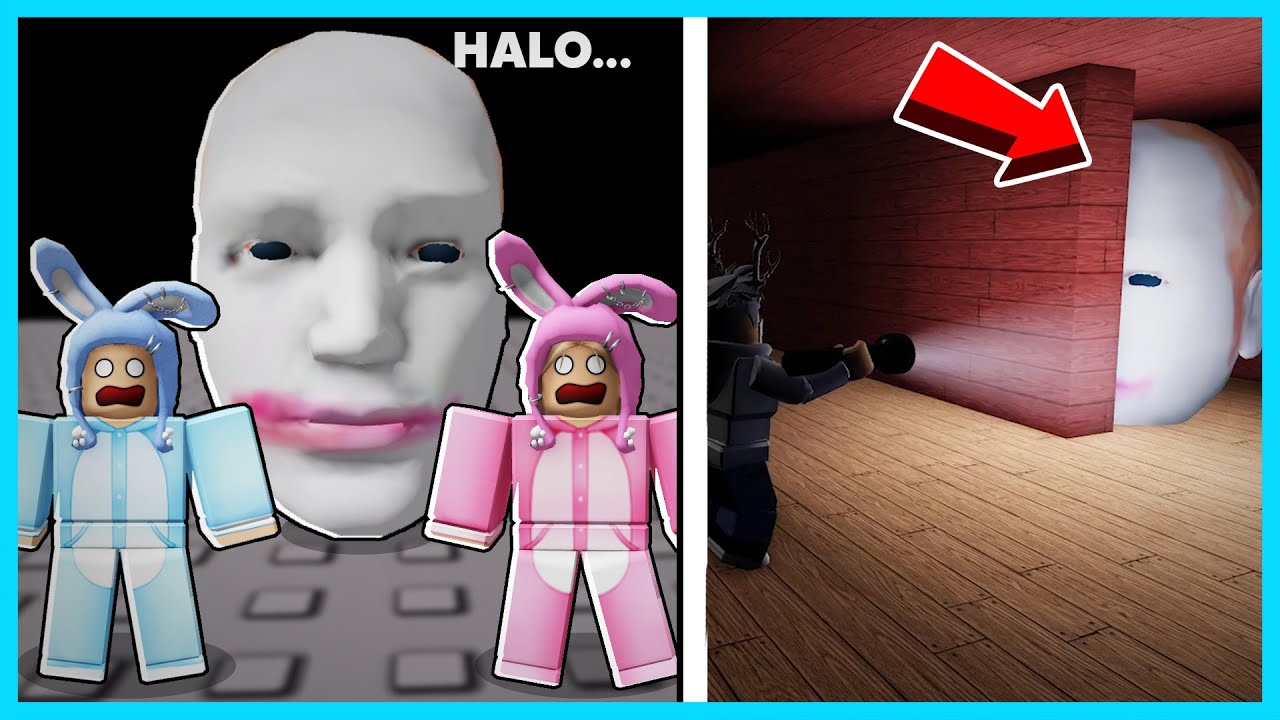 MIPAN & ZUZUZU Di Kejar Kepala Besar Mengerikan! CREEPY - Roblox Indonesia
