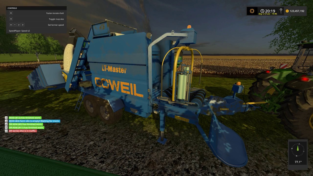 Farming Simulator 2017 On The Missouri USA Map   Cotton Wrapper
