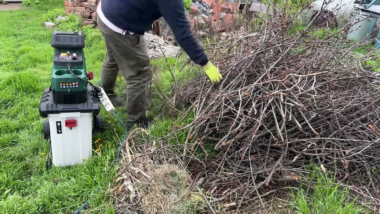 PWH 2800 C3 B2 Parkside wood chipper test Lidl Kaufland tool
