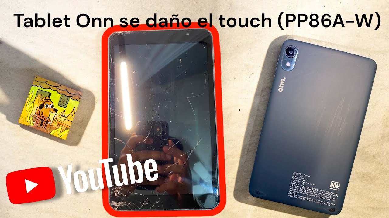 Como cambiar o remplazar touch tablet onn PP86A-W #repair #smartphone #tablet