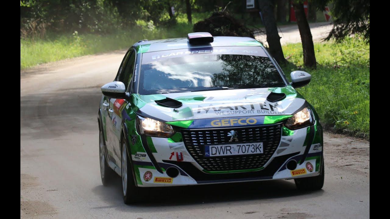 Rallye Český Krumlov 2022 / Wertungsprüfung 8 Malonty