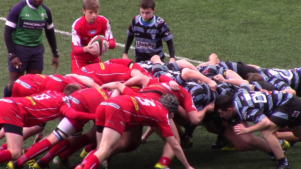 Cardiff Schools Rugby  V Rhondda Schools Rugby 23rd January 2016