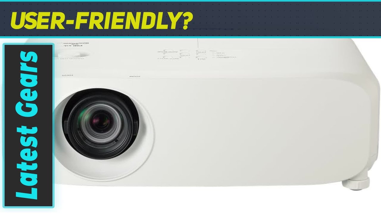Panasonic PT-VZ580U 5000-Lumen WUXGA 3LCD Projector - Elevate Your Presentations!