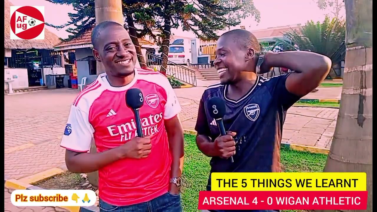 THE 5 THINGS WE LEARNT [ Arsenal 4 - 0 Wigan athletic ]