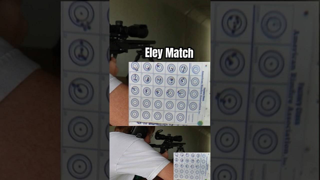 CZ 457 Eley Match Accuracy #shorts #cz457 #22lr #competitionshooting
